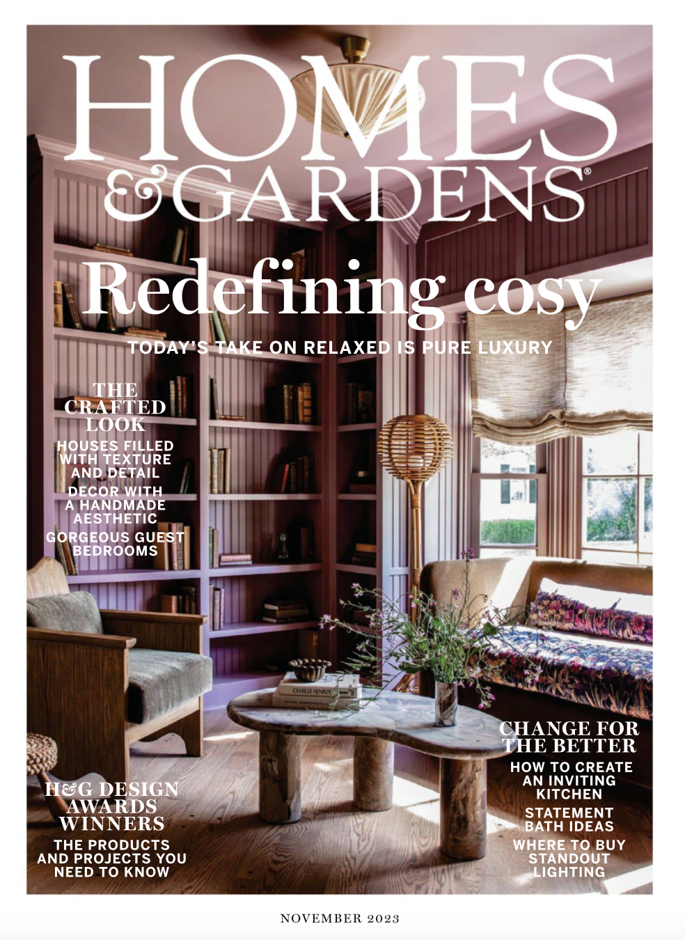 Homes & Gardens, UK, November 2023