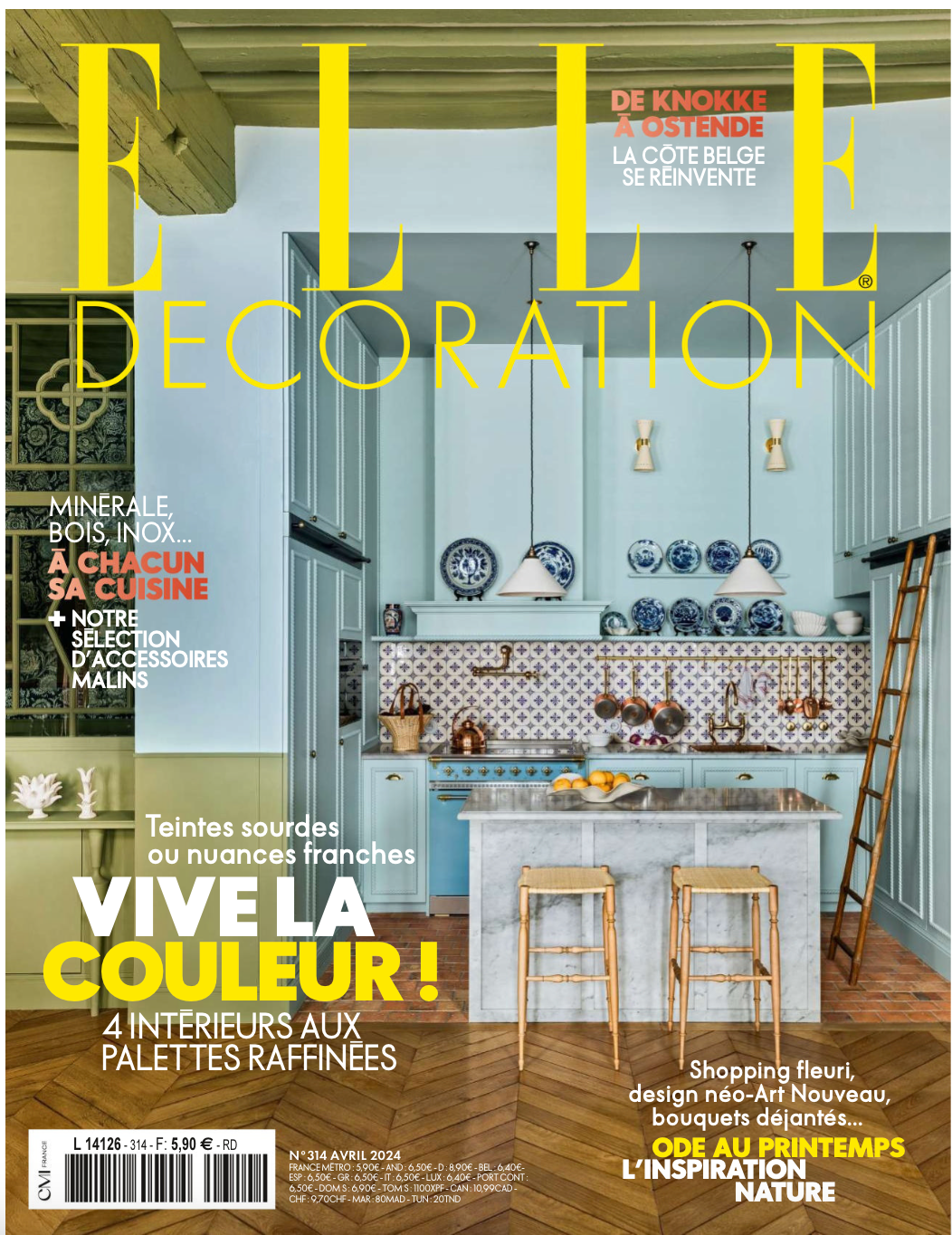 Elle Decoration, France, April 2024