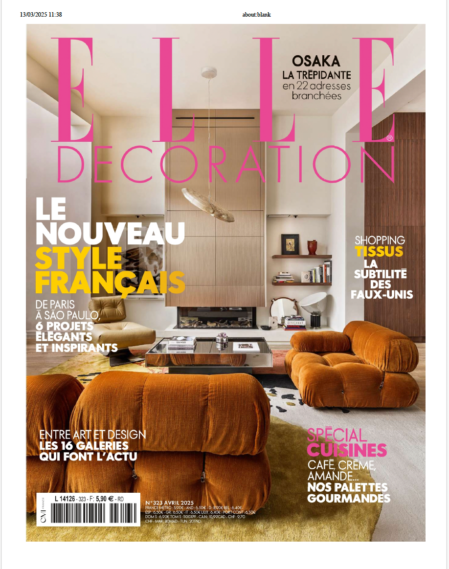 Elle Decoration, France, April 2025