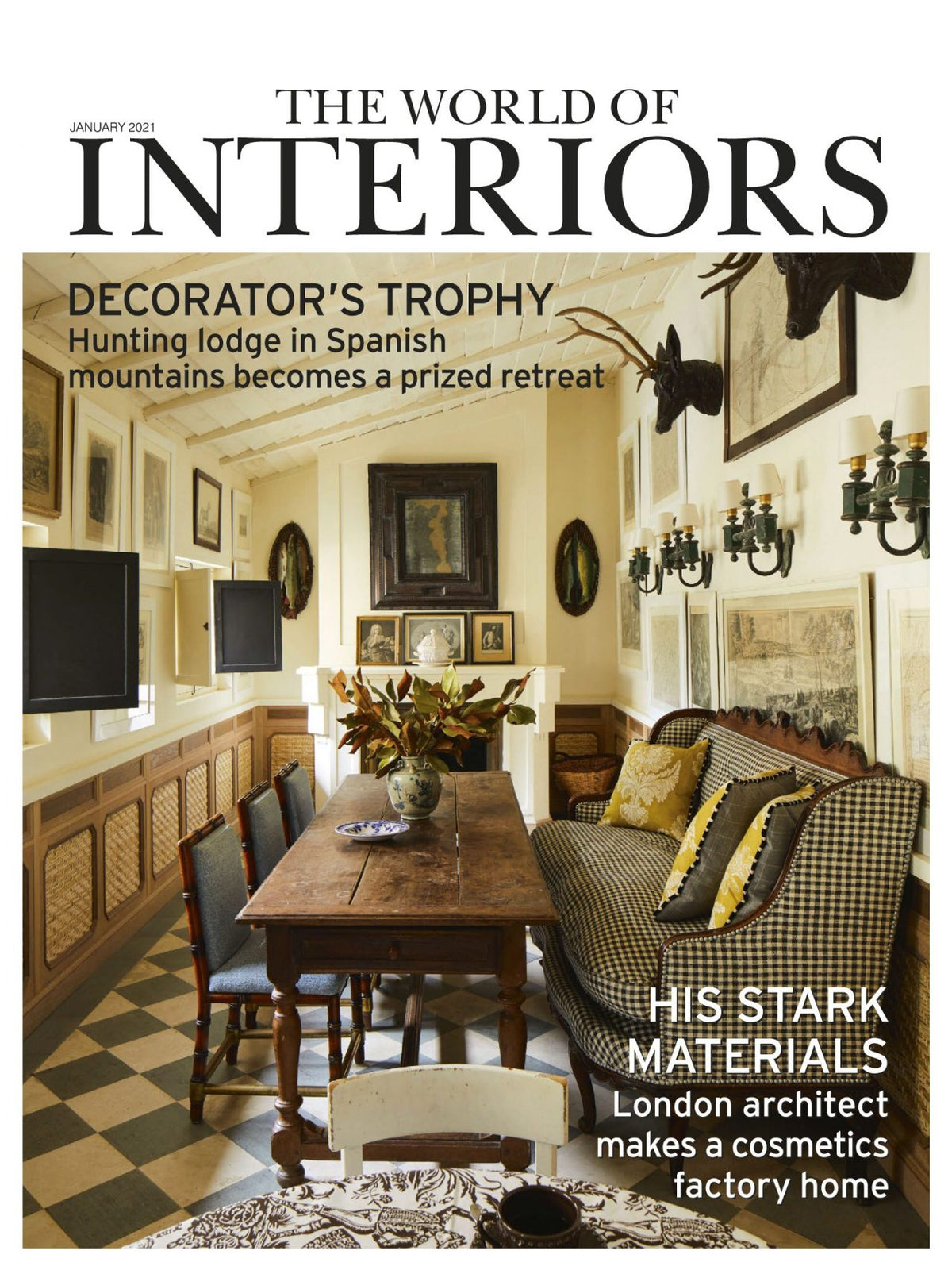 The World of Interiors, UK, January 2021 – TOYINE