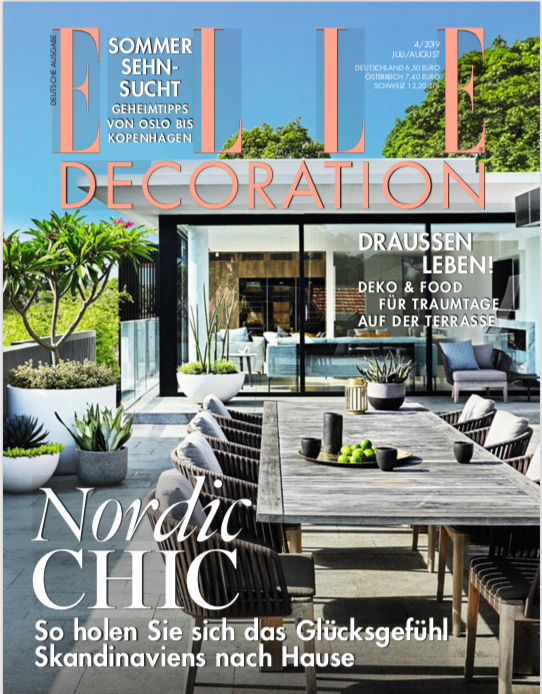 Elle Decoration Germany, July / August 2019